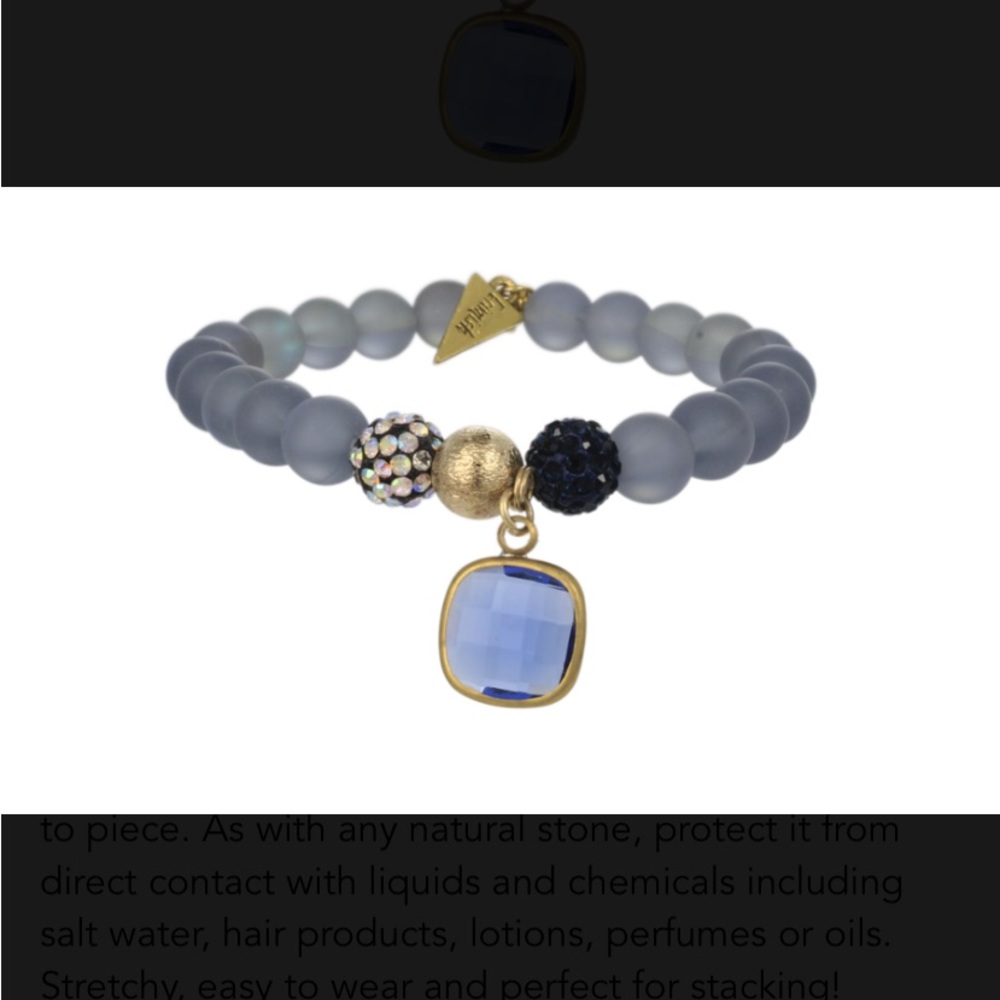 Erimish Single Bracelet - Mermaid Navy